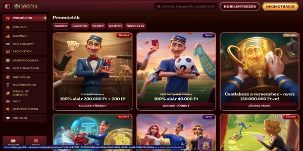 Casoola Casino stránka uvítacieho bonusu na mobile